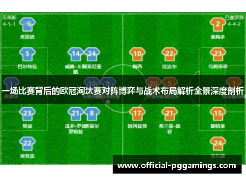 一场比赛背后的欧冠淘汰赛对阵博弈与战术布局解析全景深度剖析